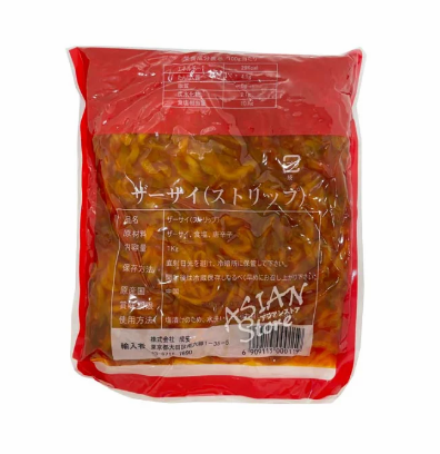 ザーサイ ストリップ 1kg(ザ菜絲)