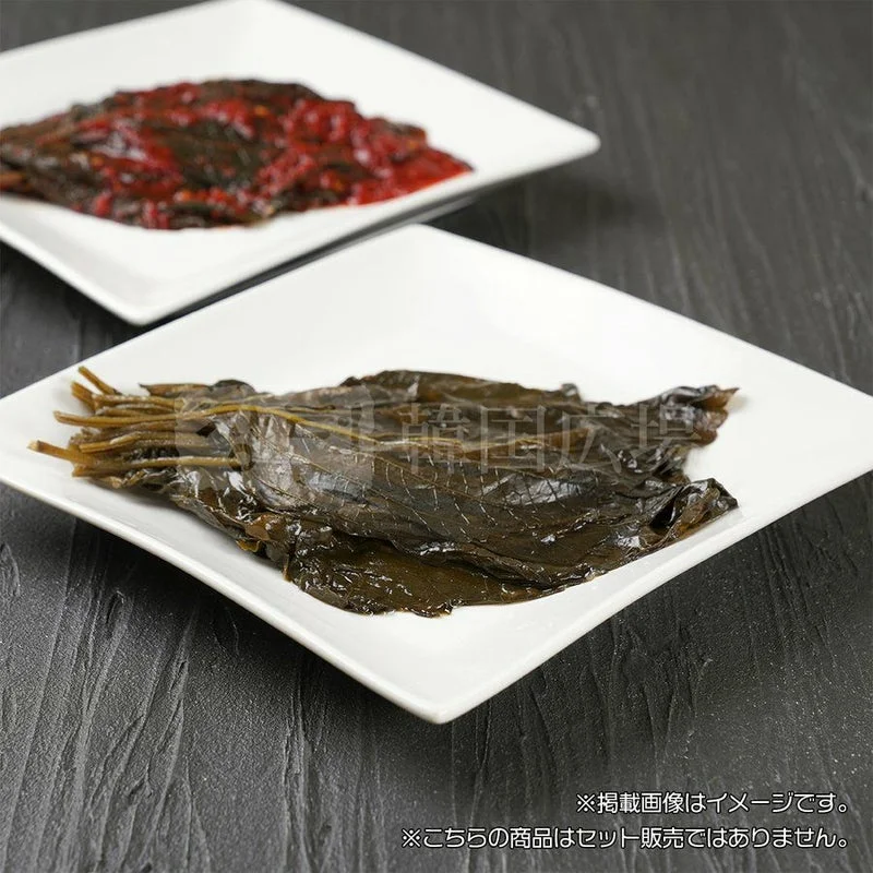 醤油漬けエゴマの葉