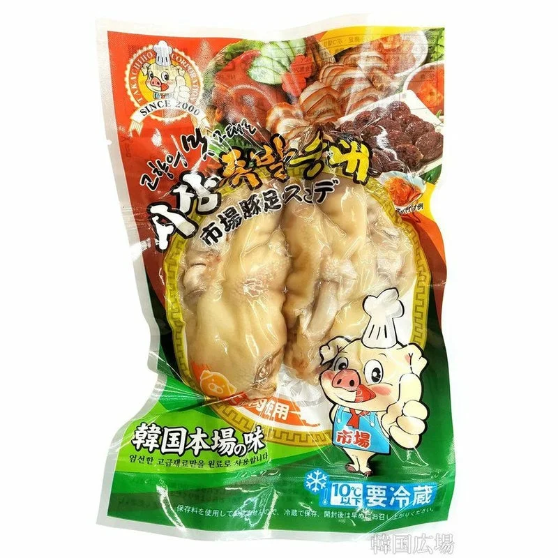 市場・ボイル豚足