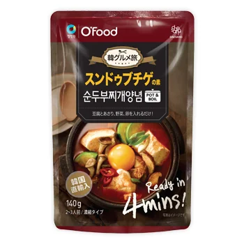 O'Food・韓グルメ旅 スンドゥブチゲの素