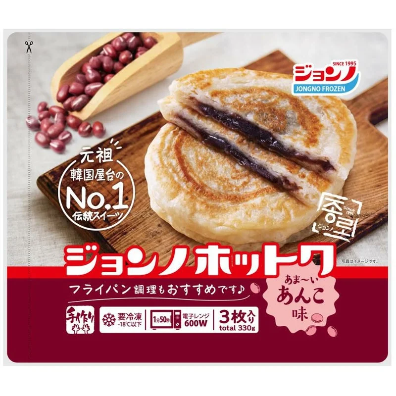 ジョンノ・ホットク (アンコ味)
