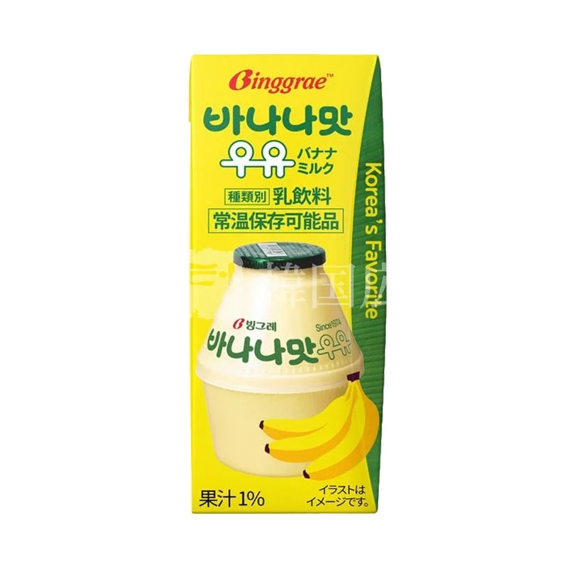Binggrae・バナナ味ミルク