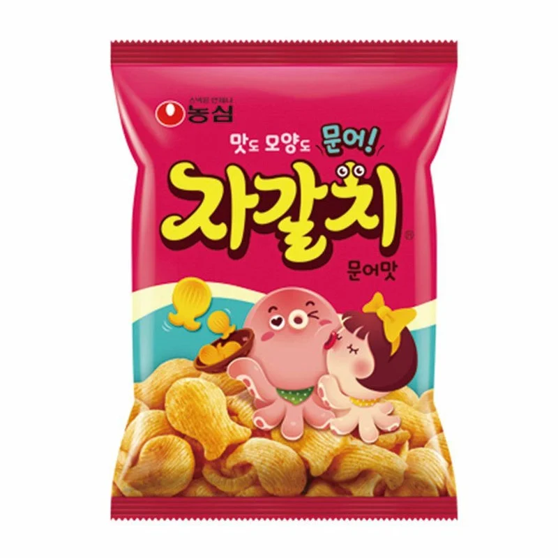 農心・ジャガルチ(タコ味スナック)
