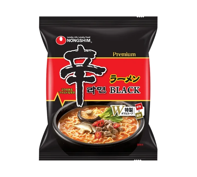 農心・辛ラーメン ブラック