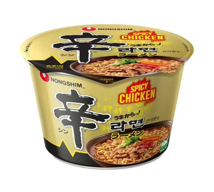 農心・辛ラーメン スパイシーチキン (カップ大)
