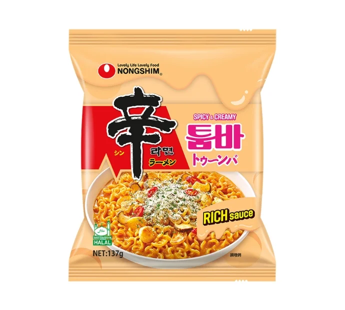農心・辛ラーメントゥーンバ(袋)