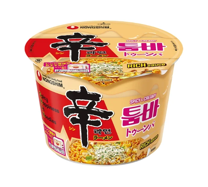 農心・辛ラーメントゥーンバ(カップ)