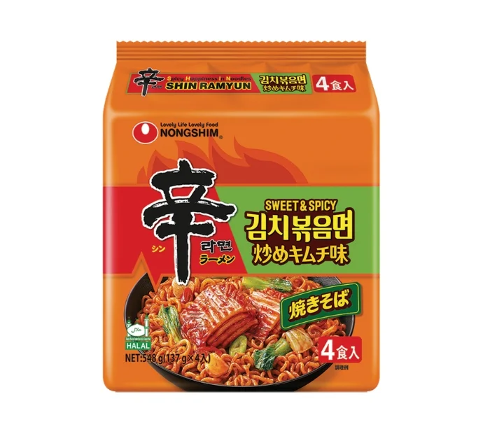農心・辛ラーメン炒めキムチ