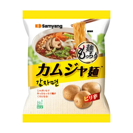 三養・ガムジャ麺 ピリ辛
