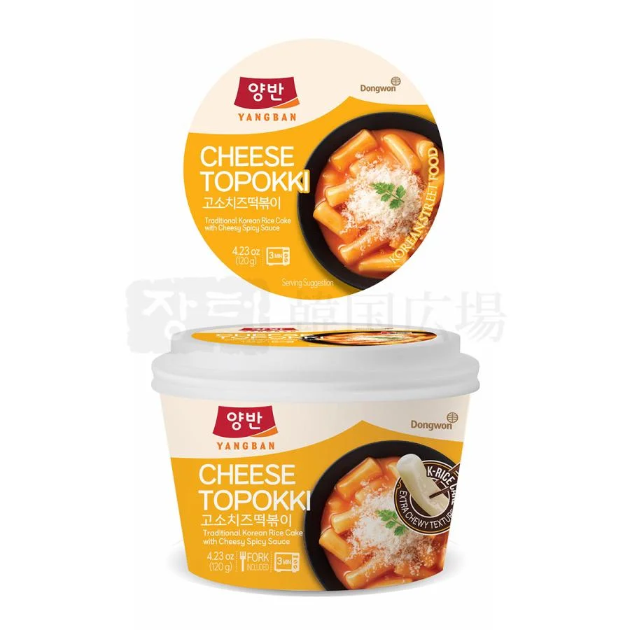 東遠・カップトッポッキ チーズ味