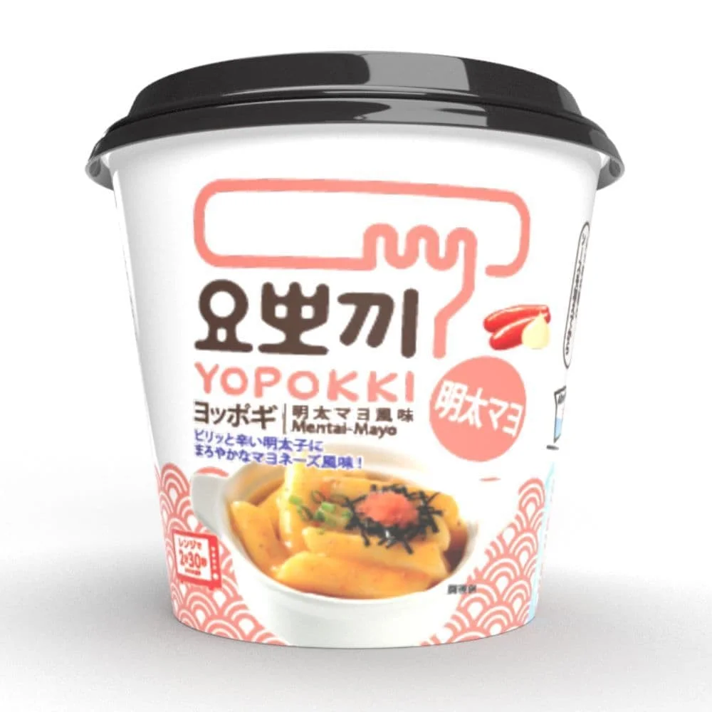 即席トッポッキ(明太マヨヨポッキ)