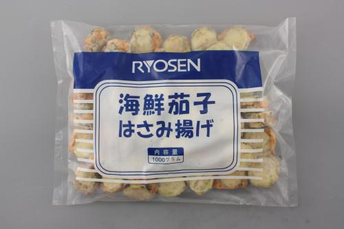 海鮮茄子はさみ揚げ